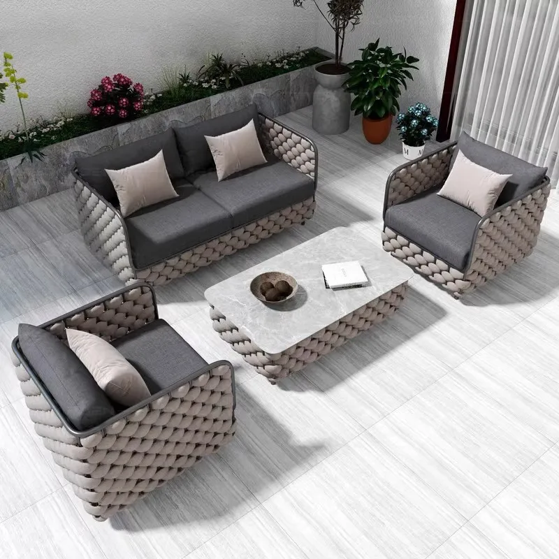 

Retro Wood Garden Furniture Sets Metal Nordic Garden Furniture Sets Fabric Kids Loungeset Garten Patio Furniture Outdoor Set