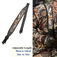 Universal Adjustable Comfort Fit Hunting Shoulder Strap 2-Point Design with Rotating Buckle, Length from 35 to 55 in,Mixed Color
