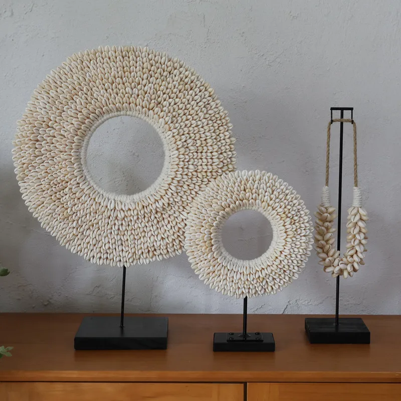 Handmade Shell Sculpture, Bohemian Coastal Decor for Store & Airbnb Display, Social Media Worthy Decor Piece and Gift