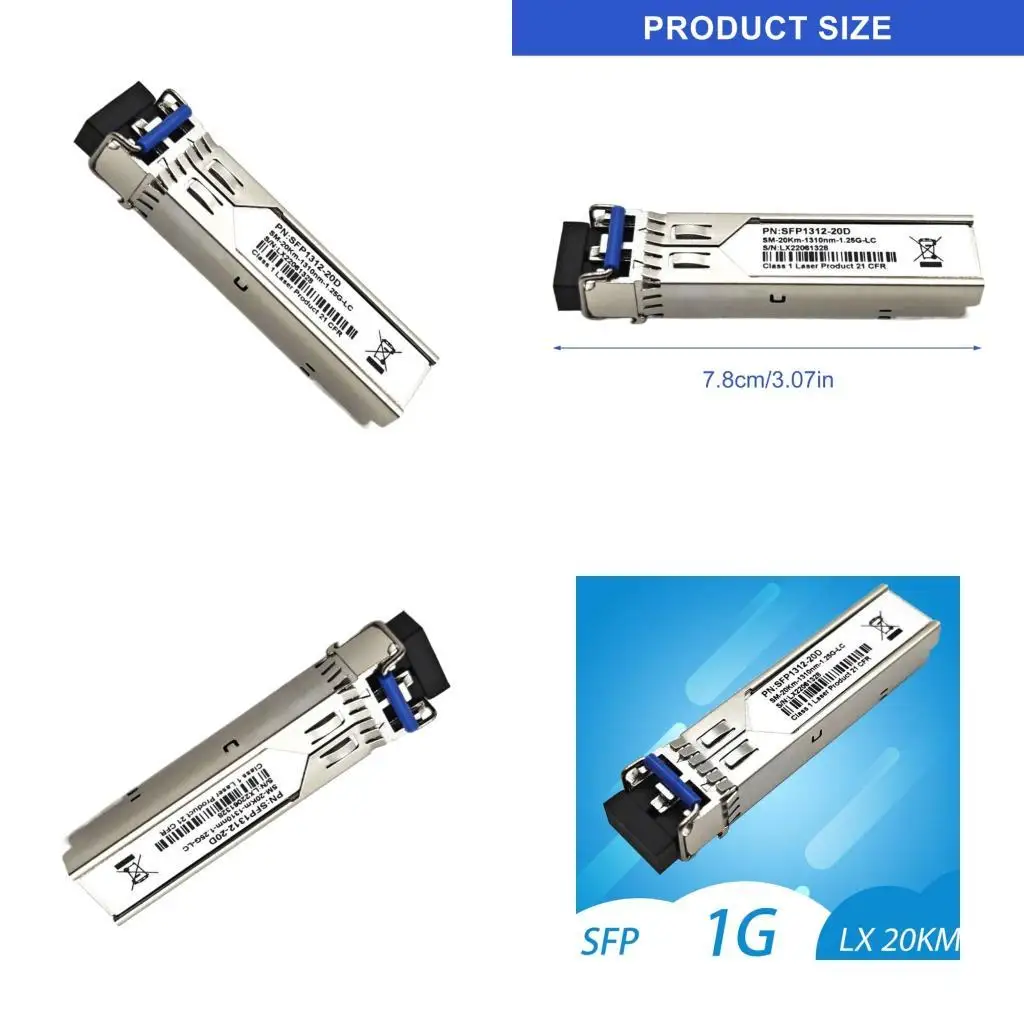 

Y1UB Singlemode SFP Module Transceiver for Reliable Fiber Connection Easy To Install