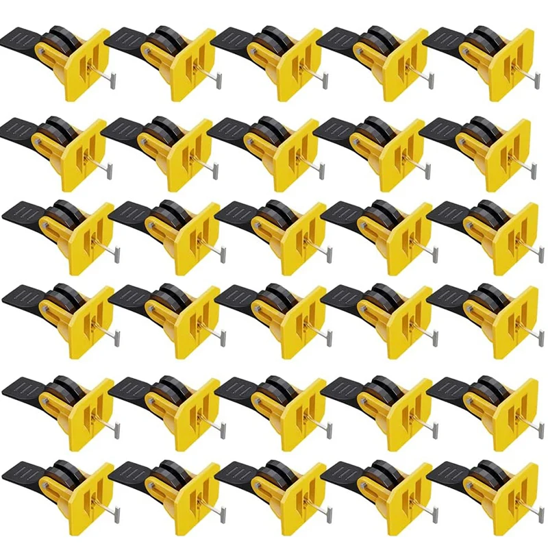 200PCS Reusable Tile Leveling System For Leveling Floor Tiles Hand Tile Leveling Device Construction Tools Parts Set