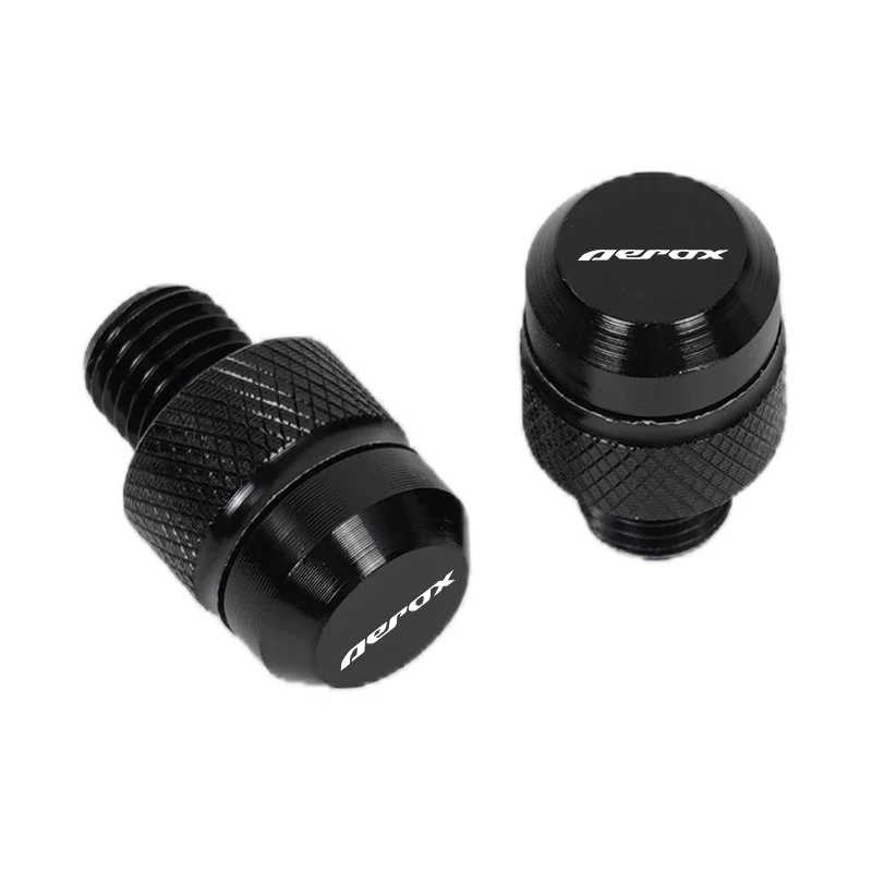 Zaślepki otworów po lusterkach CNC do motocykli, śruby, nakrętki, osłony do Yamaha Aerox R 155 50 50CC Aerox155 2017-2025, akcesoria