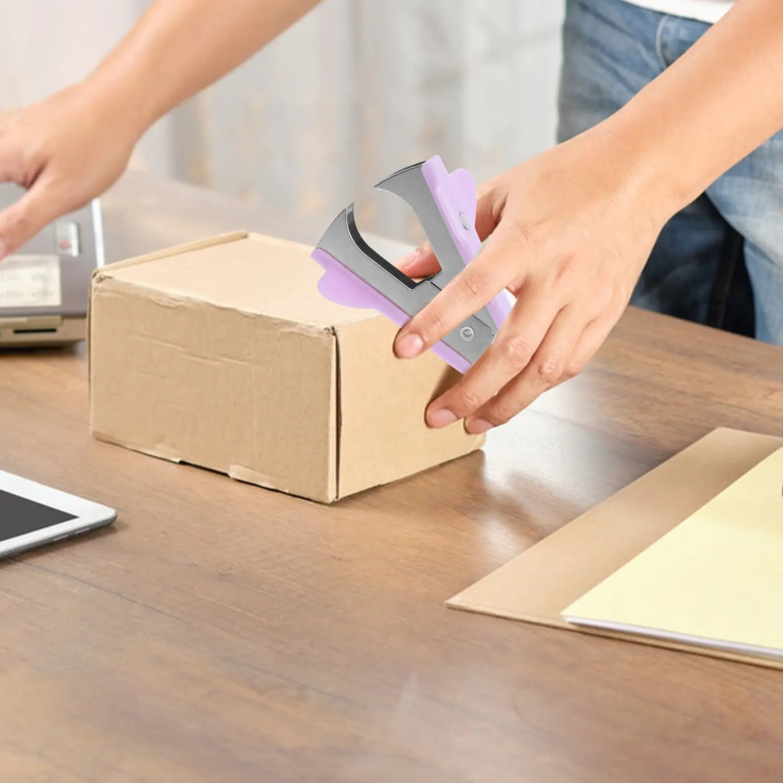 

Набор из 4-х премиальных степлеров-депрессоров: портативные, легкие, компактные, для быстрого и безопасного удаления скоб, для офиса, дома, школы, использования на столе