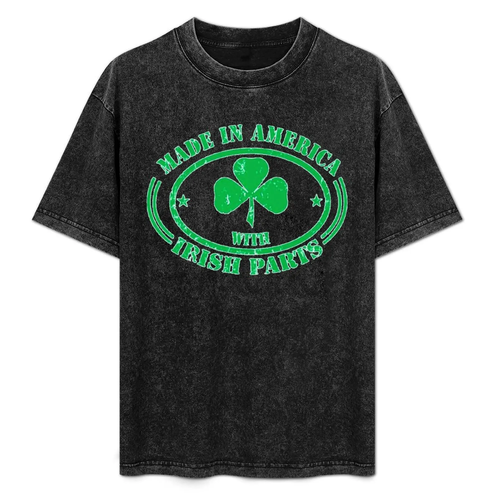 

Made in Americia with Irish parts T-Shirt Gym Wear Breathable Short Sleeve Tee