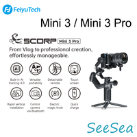FeiyuTech Scorp Mini 3 Mini 3 Pro SmartPhone Camera 3-Axis Stabilizer Built in AI Tracking Module