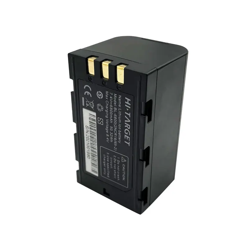 BL-6800 6800mAh  Lithium ion Battery For Hi-target V98 A16 TS7 iRTK5 Host Bag GPS RTK GNSS Battery 8.4V