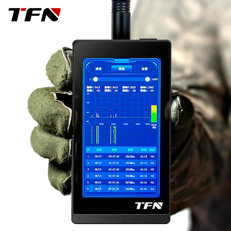 TFN PHC10 الرقمية اللاسلكية إشارة الماسح الضوئي مراقبة النشاط الخلوي الهاتف المحمول كاشف إشارة أدوات الاختبار