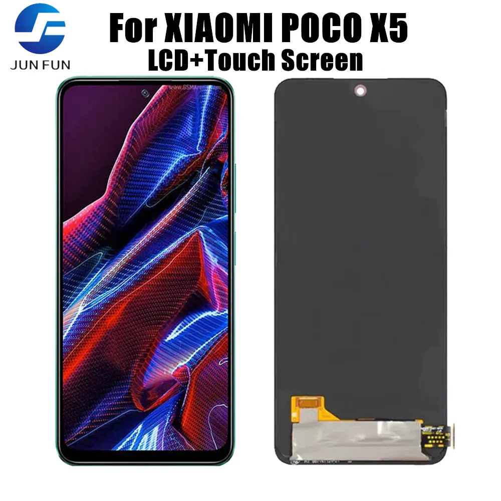 

AMOLED LCD For Xiaomi PocoX5 pro X5Pro LCD 22101320G Display Screen Touch Panel Digitizer For Poco X5 LCD 22111317PG Display