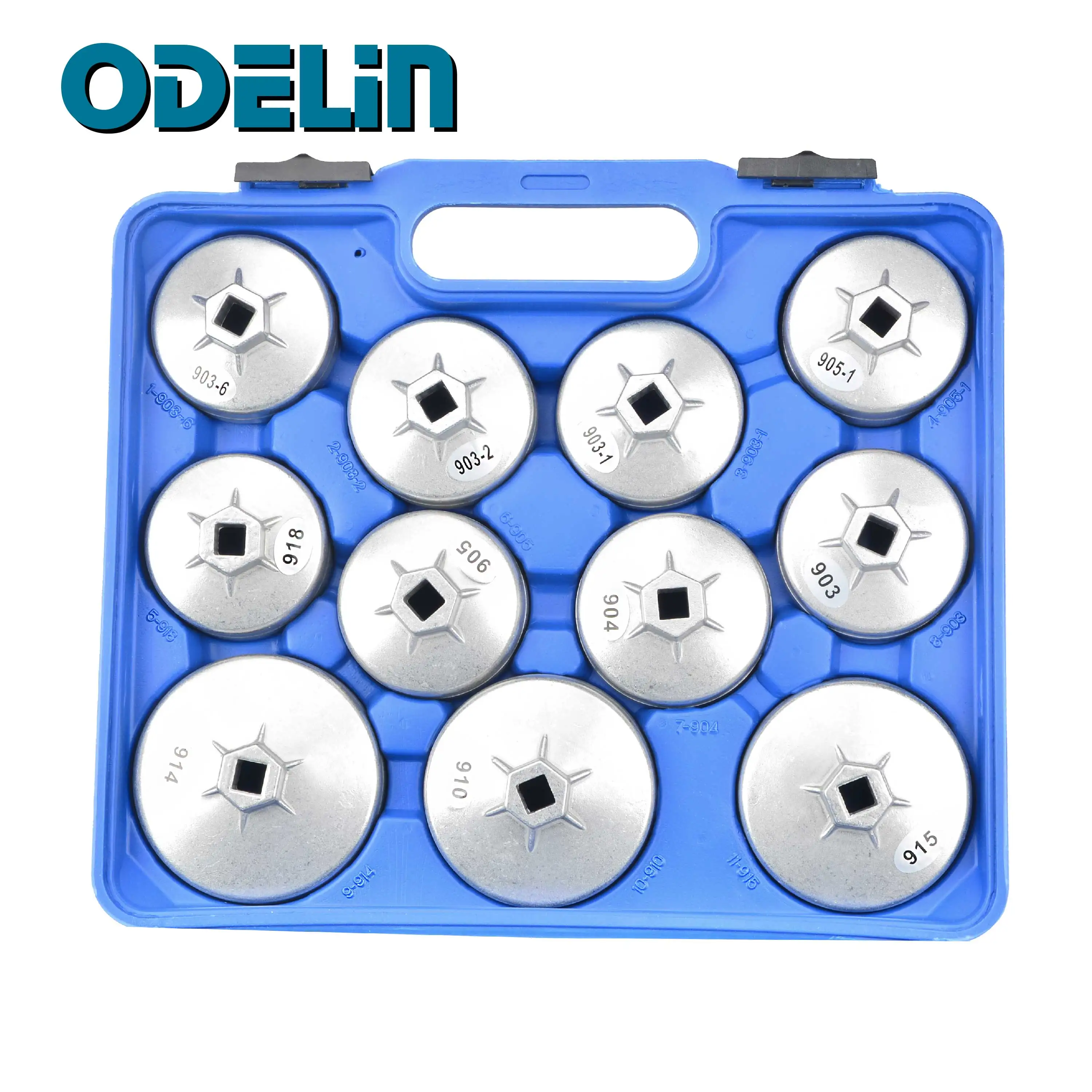 23pcs Aluminum Oil Filter Cap Wrench Removal Set  For Ford BMW AUDI VW Toyota