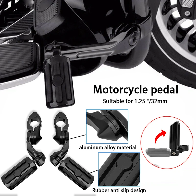 

High quality motorcycle universal large gliding multi scene suitable for motorcycle rear pedaling to enhance riding experience