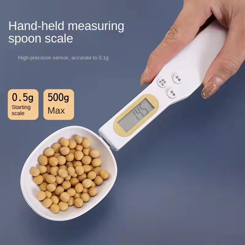 

Electronic Kitchen Scales Household Measuring Spoon Mini Ingredients Weighing Device Baby Food Measurement Tool