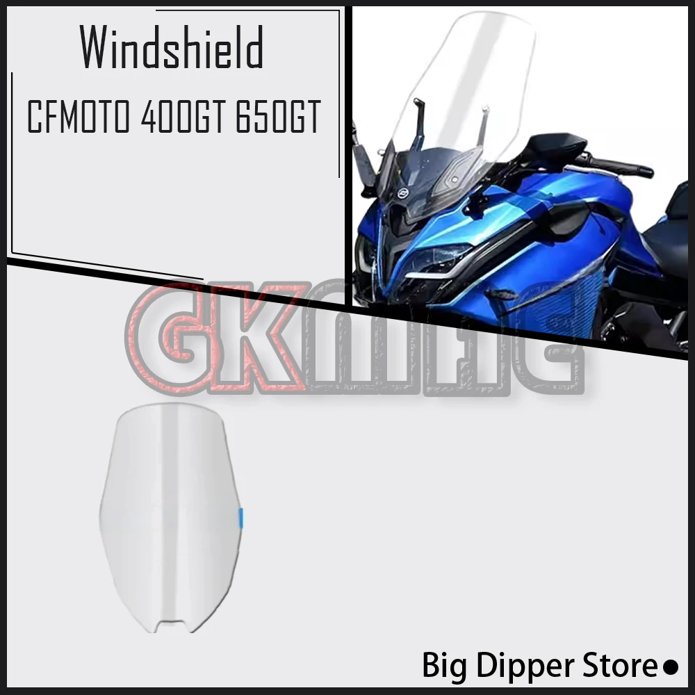 

For CFMOTO 400GT 650GT GT 400 650 Motorcycle Modified Raised Widened Windshield Fairing Baffle
