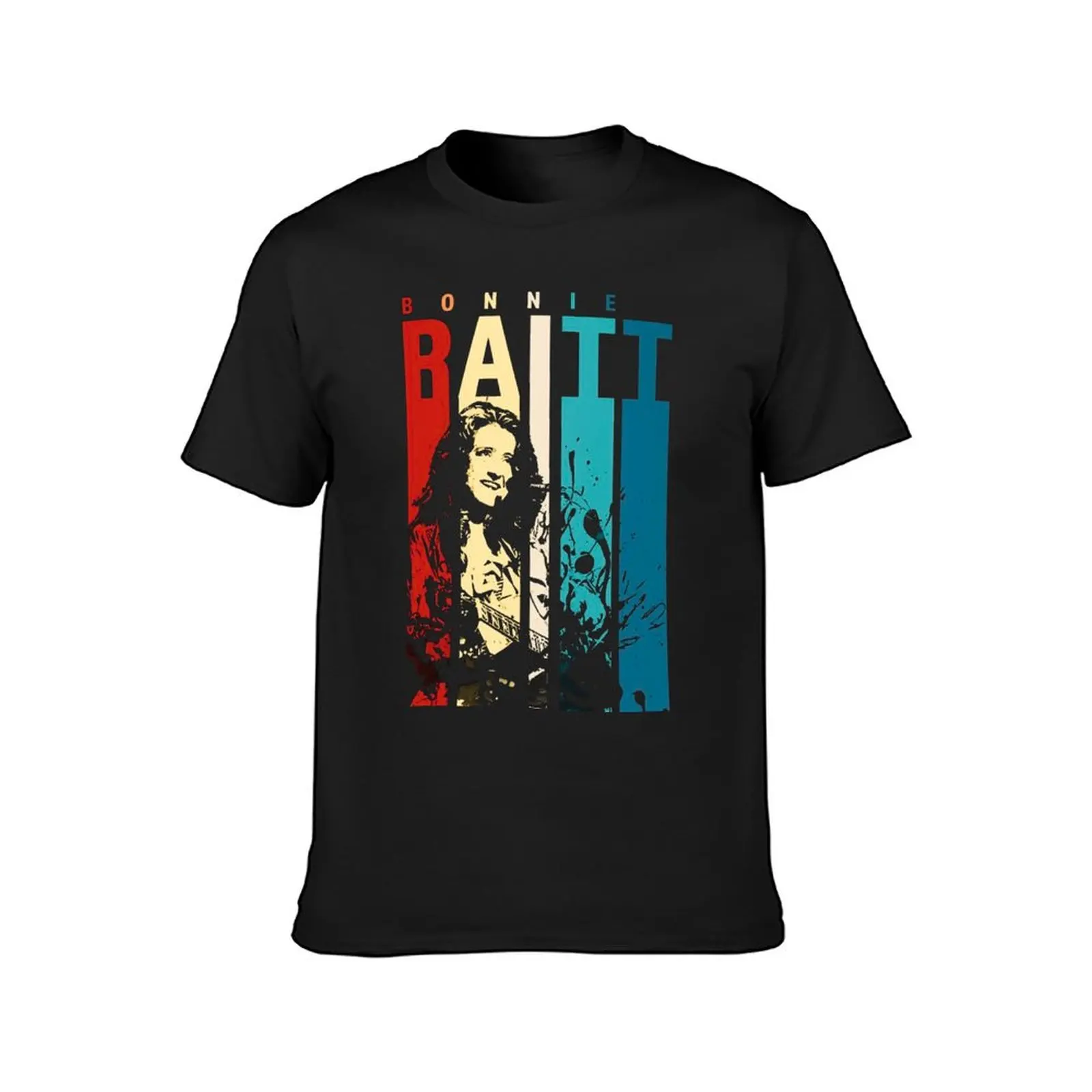 Bonnie Raitt T-Shirt vintage clothes aesthetic clothes Blouse mens graphic t-shirts pack