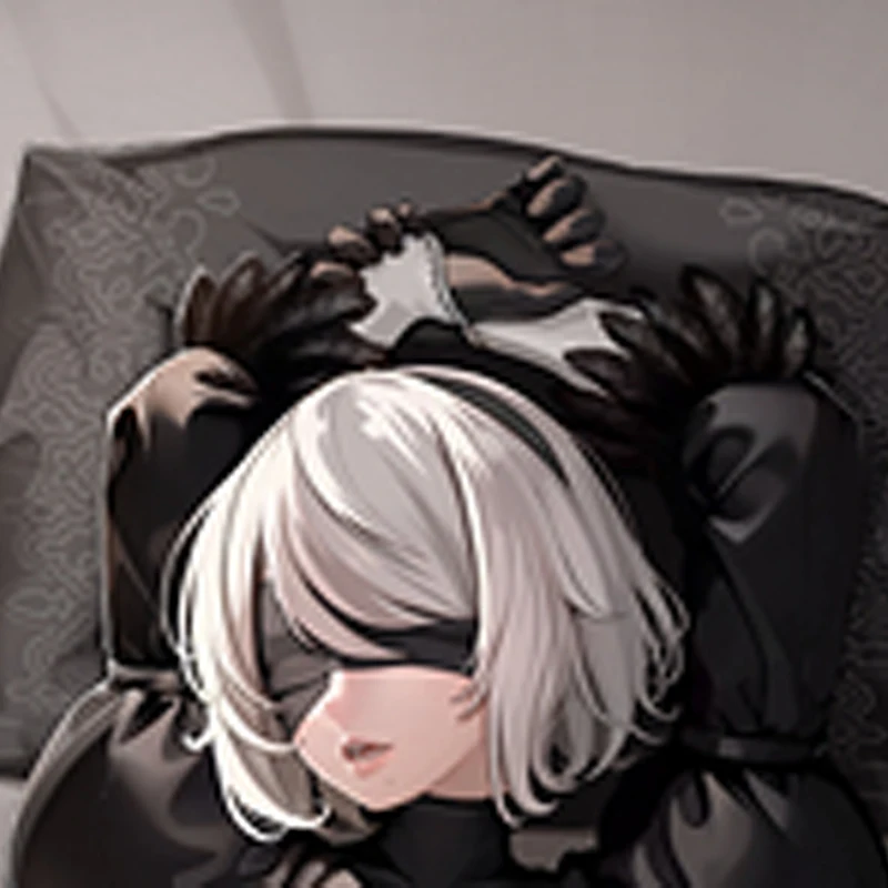 Dakimakura Anime Pillow Cover YoRHa No.2 Type B Double Sided Print 2Way Cushion Cover Xmas Gifts