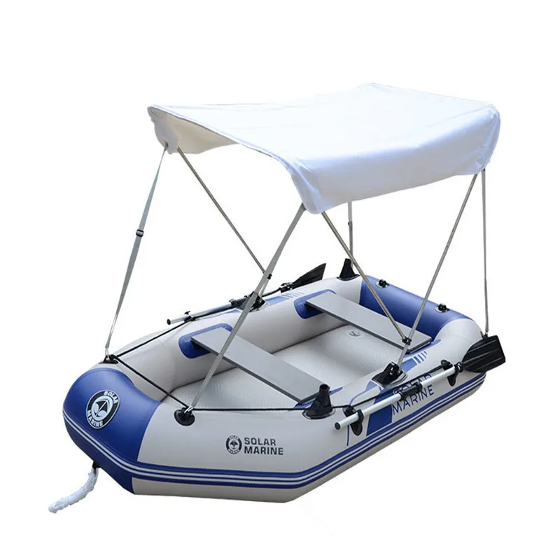 Marine Awning Tent UV Protection Sun‑Rain Shelter Inflatable Boat Canopy For Canoe Kayak