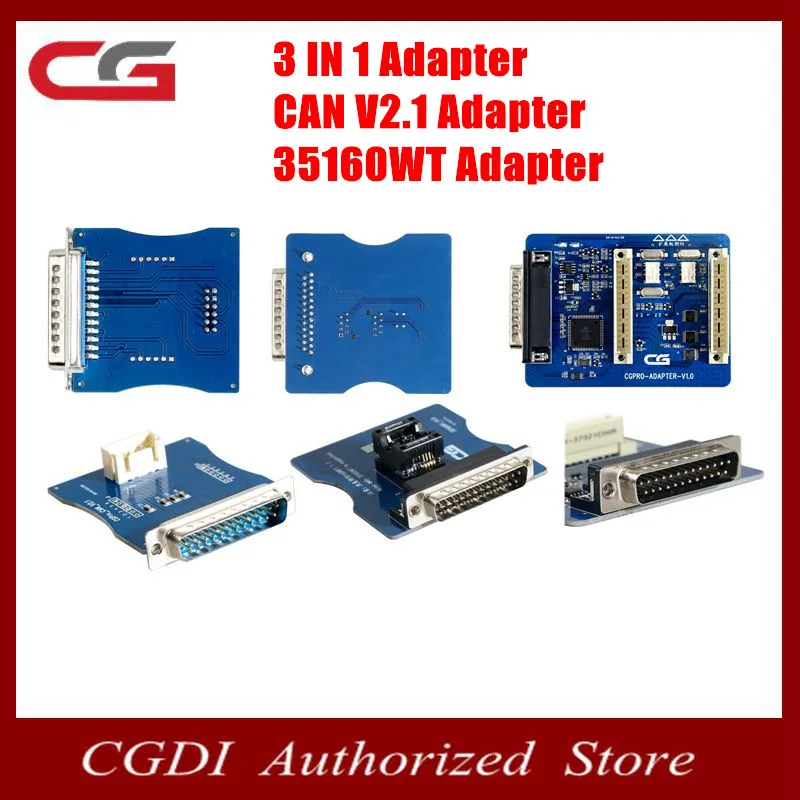 Original CAS4 Adapters for CG Pro 9S12 Programmer 3 in 1 adapter 35160WT adapter TMS370/CAN V2.1 /CAS4 Adapter Top Quality