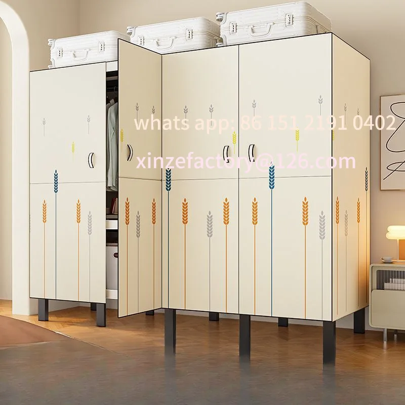 

Customizable Dustproof Moisture-proof Fully Sealed Mildew-proof Open Door Simple Installation-Free Wardrobe Folding Bedroom Home
