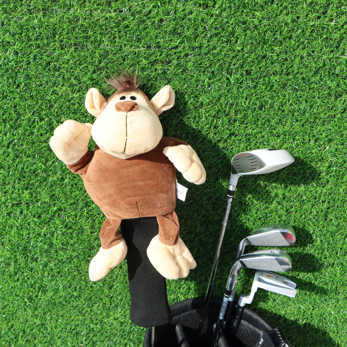 Several Plush Animal Golf Head Cover for Driver 460cc #1 Golf Head Protector Mascot Novelty Cute Gitfs