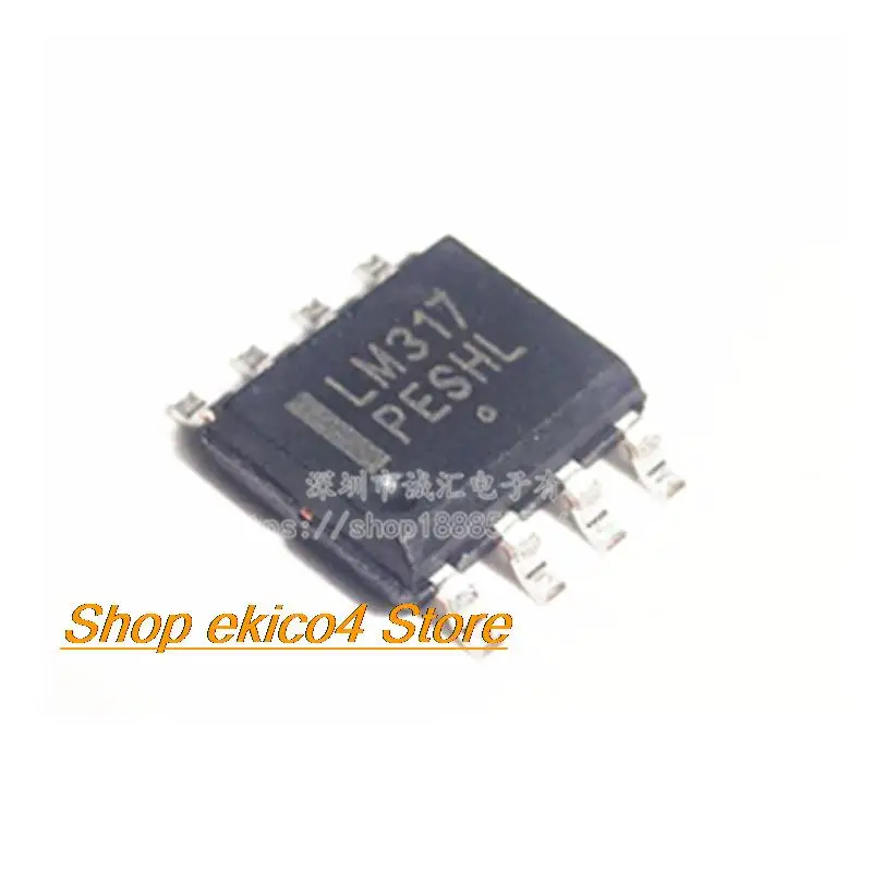 10pieces Original stock  LM317 SOP8 LM317LDR2G  