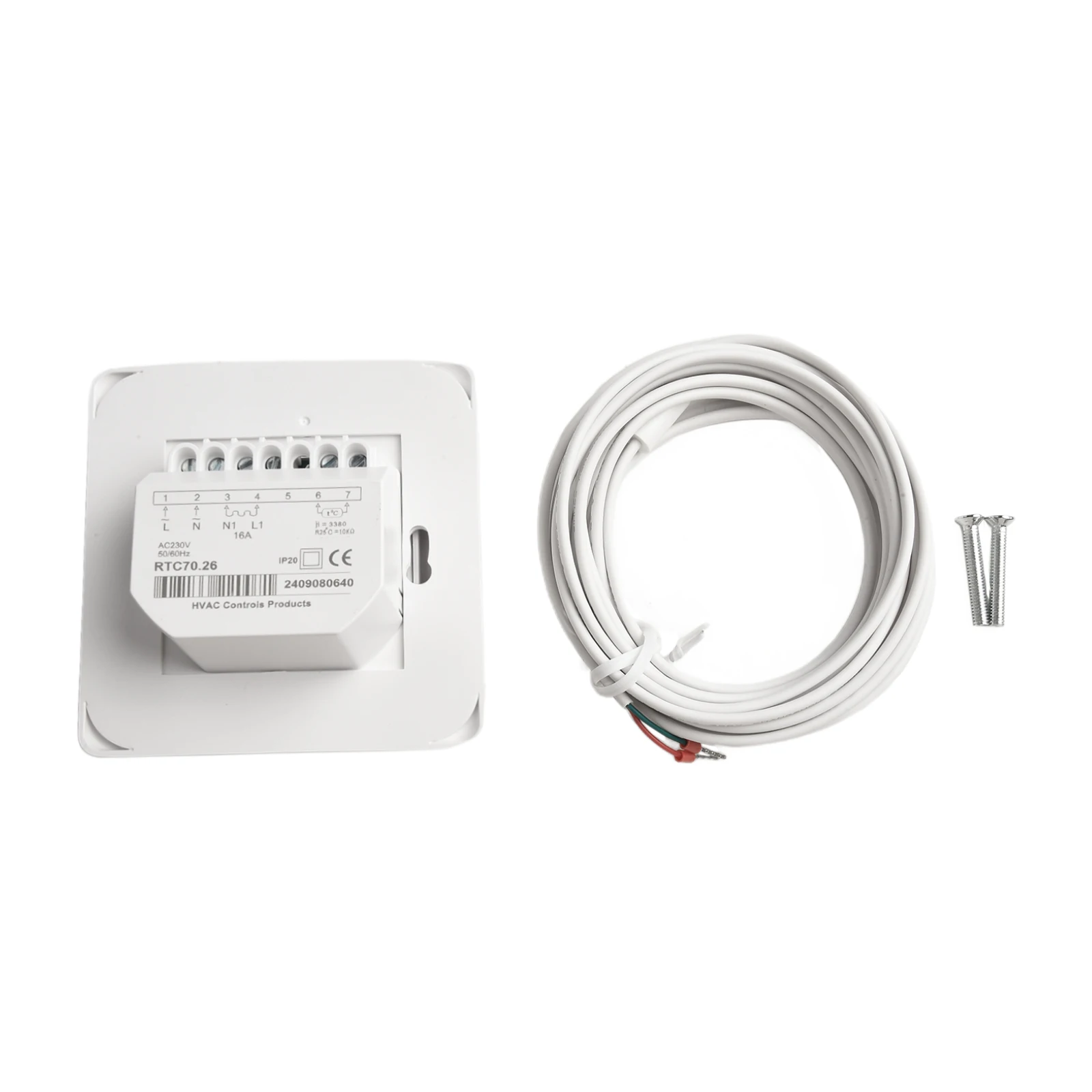 220~240VAC 50/60Hz Floor Heating RTC70.26 Room External Sensor Floor Heating Temperature  220~240VAC 50/60Hz Floor
