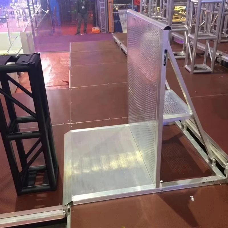 بوابة حاجز حركة المرور الأمنية المقاومة للانفجار من الألومنيوم عالي الجودة لحدث الحفل