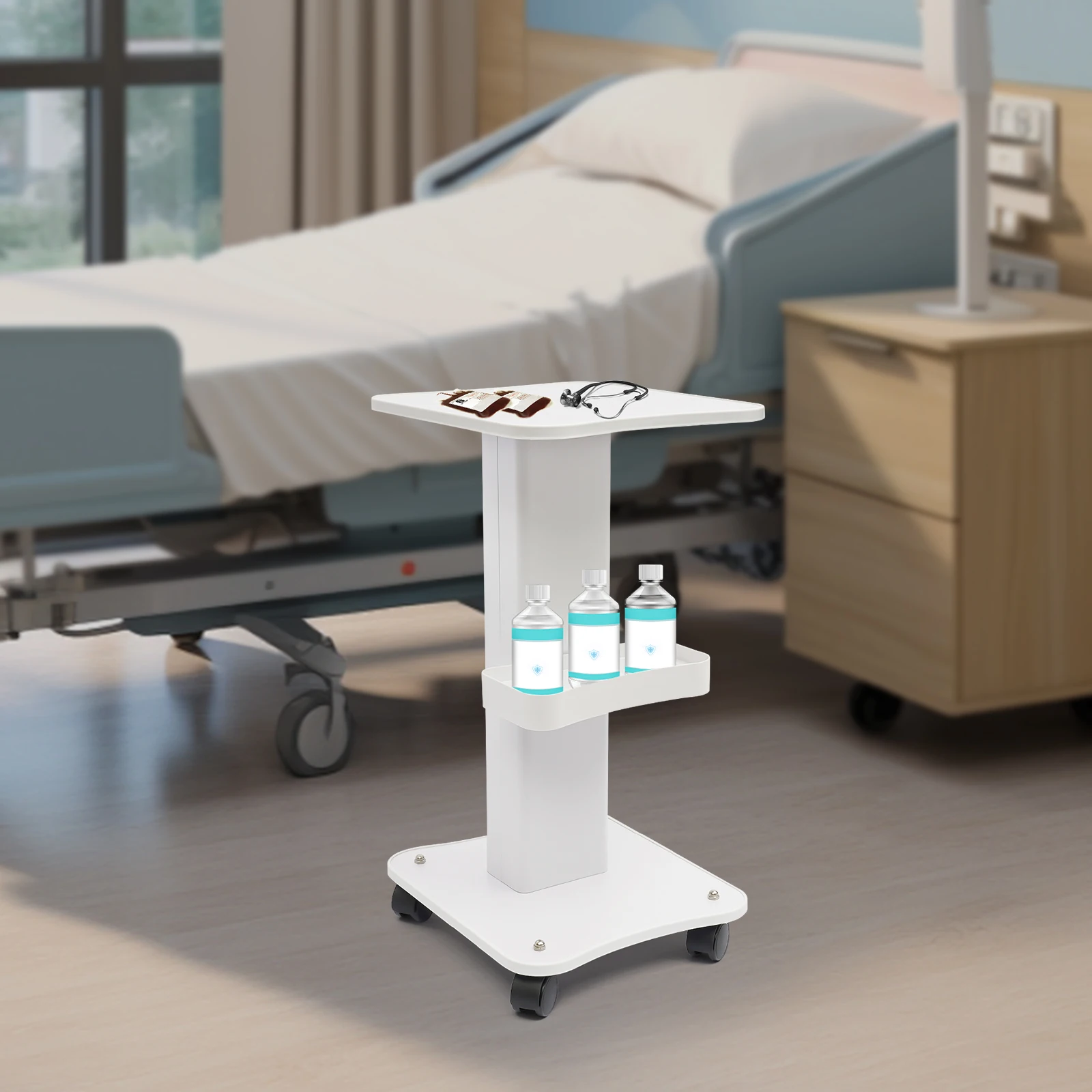 Bandeja de salón de belleza, carrito móvil, carrito de herramientas, ruedas multiusos profesionales para el hogar, carritos organizadores, rodillos de peluquería