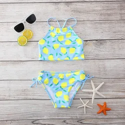 Girls' Beach Daisy Swimsuit Sport Outfits 2- Girls Swimwear Beating Suits for Girls Little Girls Swimsuit