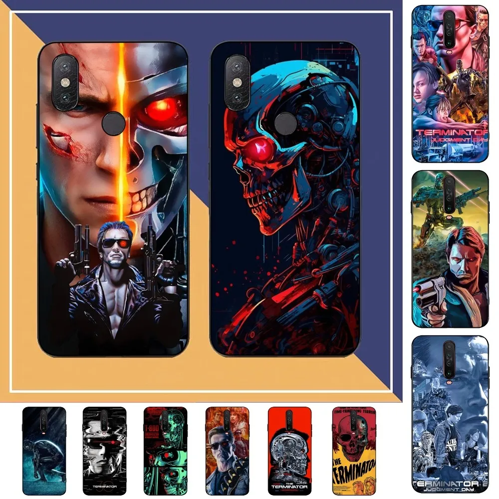 Schwarzenegger T-Terminator Movie Phone Case For Redmi Note 4 X 5 A 6 7 8 Pro T 9 Pro 9S 10 Pro 11 Pro 11S 11Epro PocoM3pro