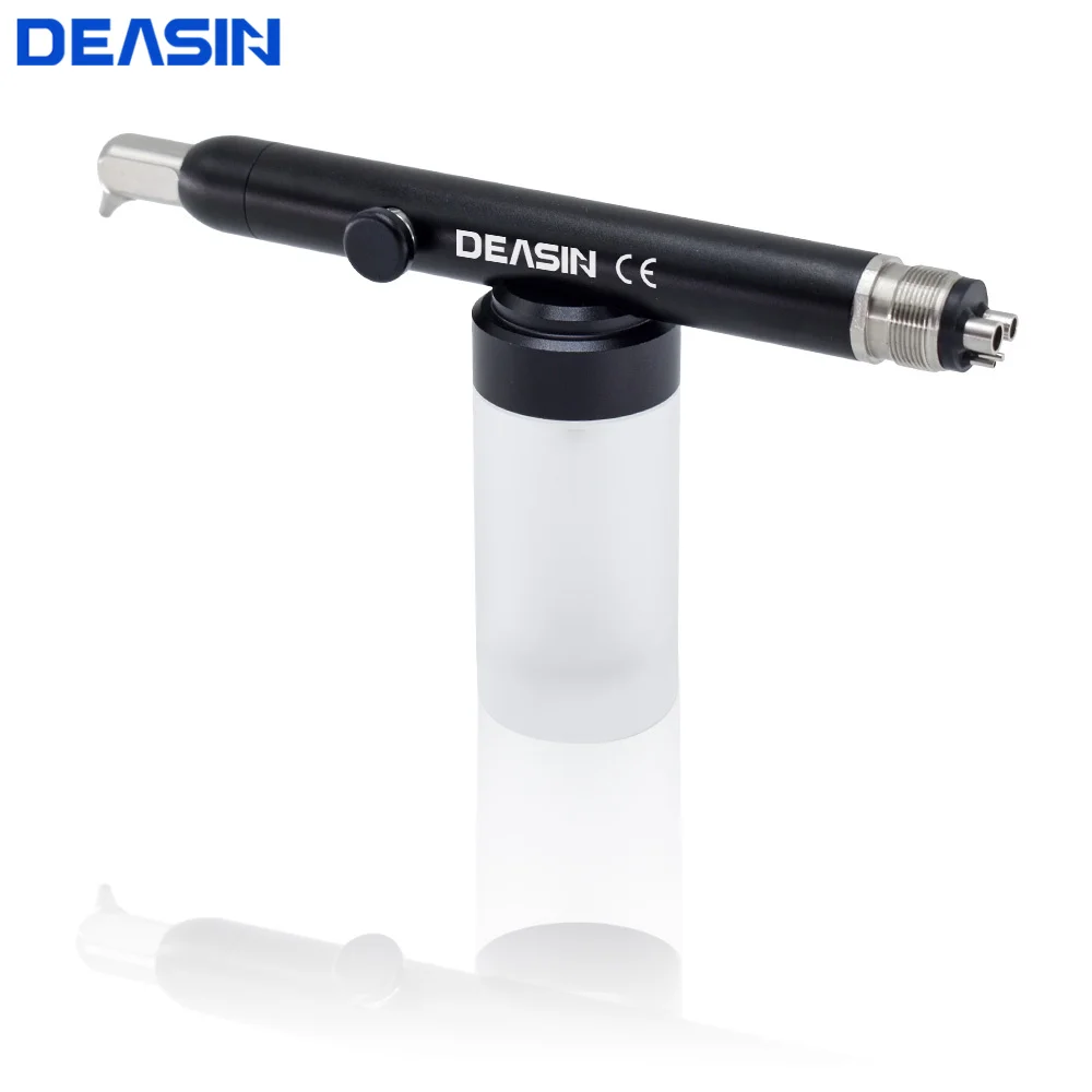 DEASIN 2/4hole Dental Aluminum Oxide Microblaster Air Polisher Abrasive Sandblasting Machine Air Abrasion System with Spray