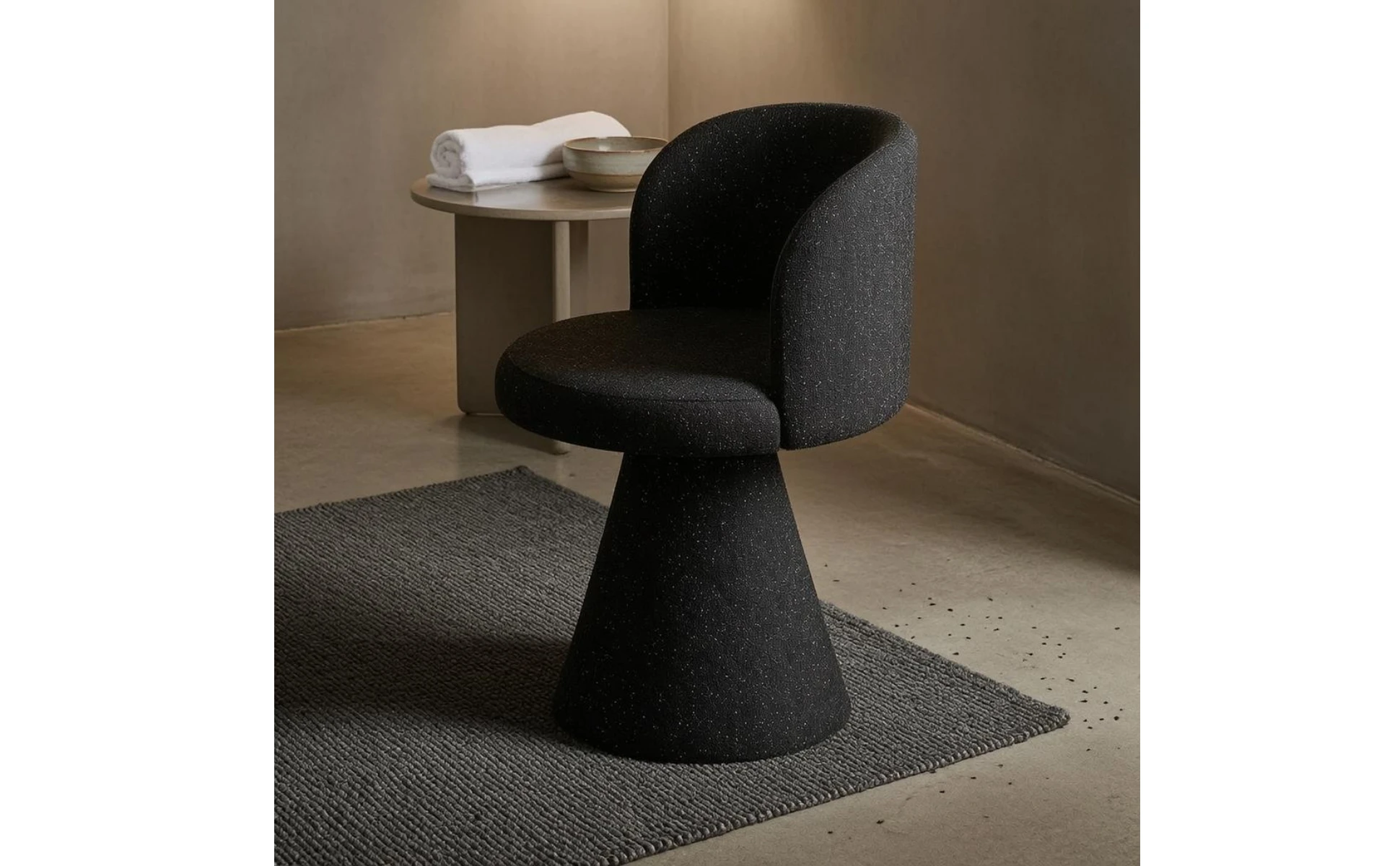 Swivel Accent Chair Wood Frame Home Seating