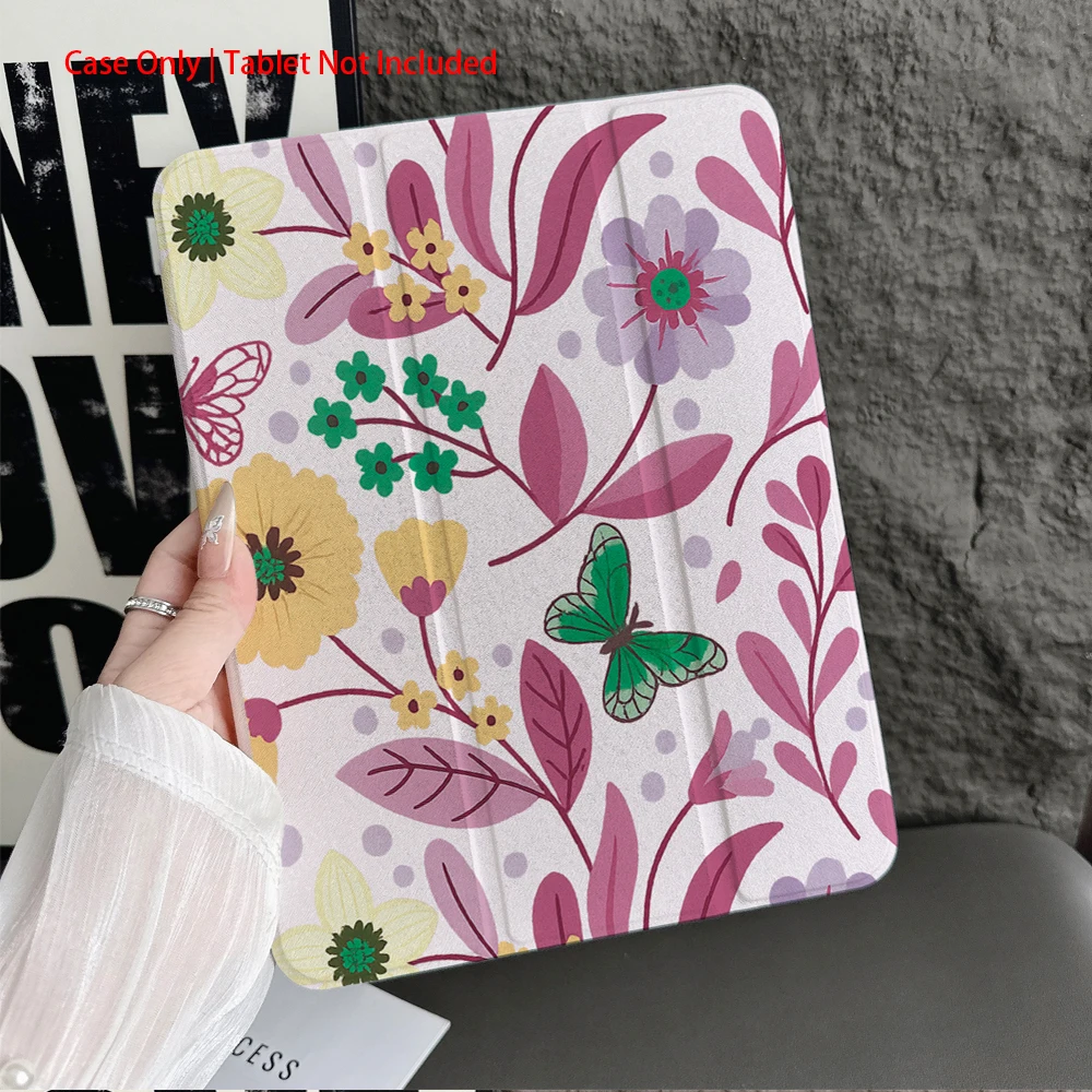 حافظة لجهاز سامسونج، حافظة كمبيوتر لوحي قابلة للطي متوافقة مع سامسونج لجهاز جالاكسي تاب S7/S8/S9