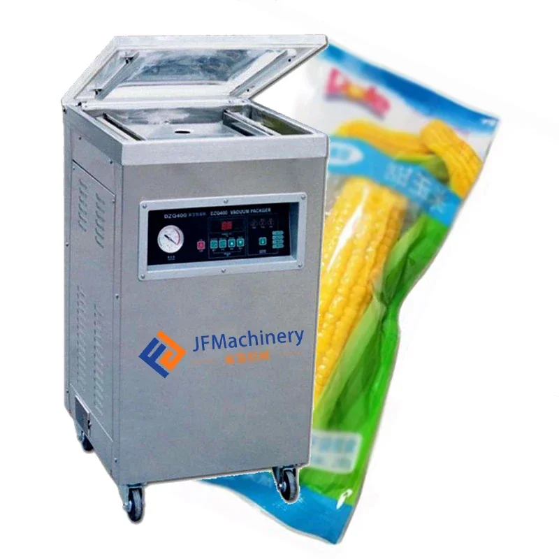 Fresh food Small Single  Chamber Square Room Vacuum Packaging Machine DZ400