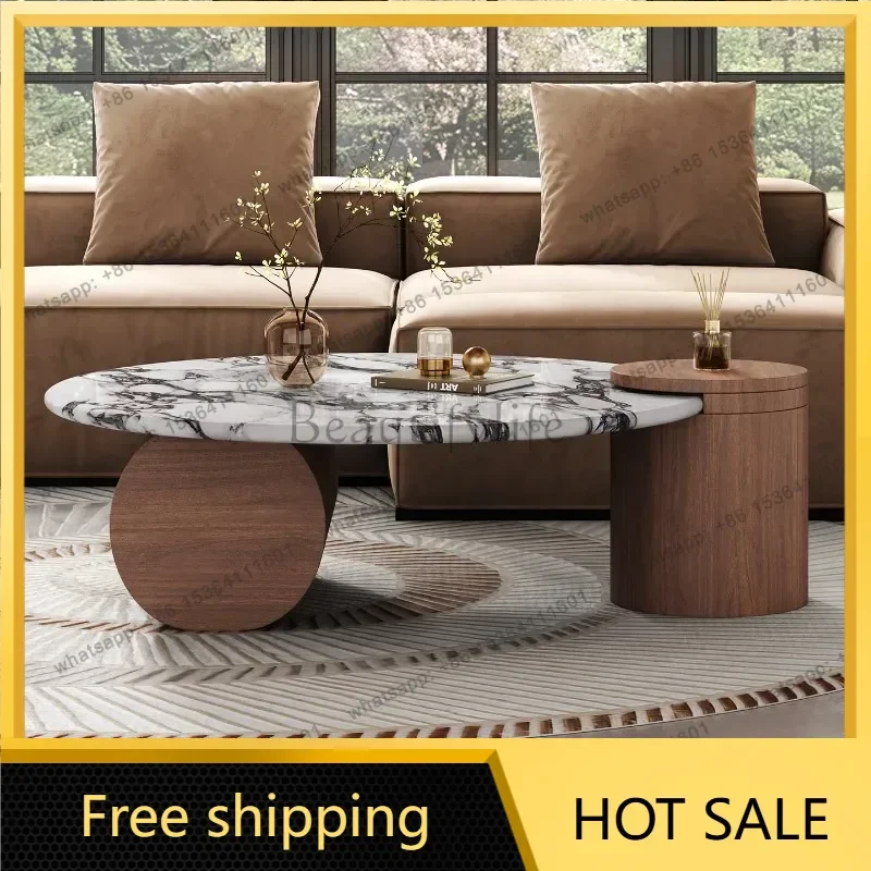 LJY Show Unique Side Table Industrial Modern Decoration Writing Coffee Table Service Individual Service Couchtisch Lounge Furnit