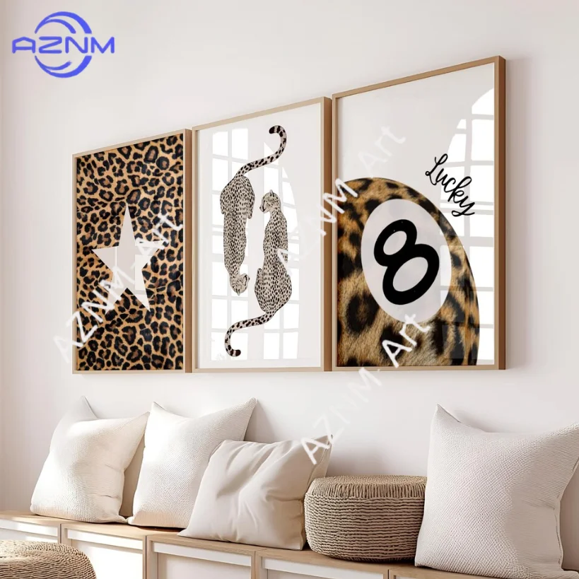 Leopard Print Star,…