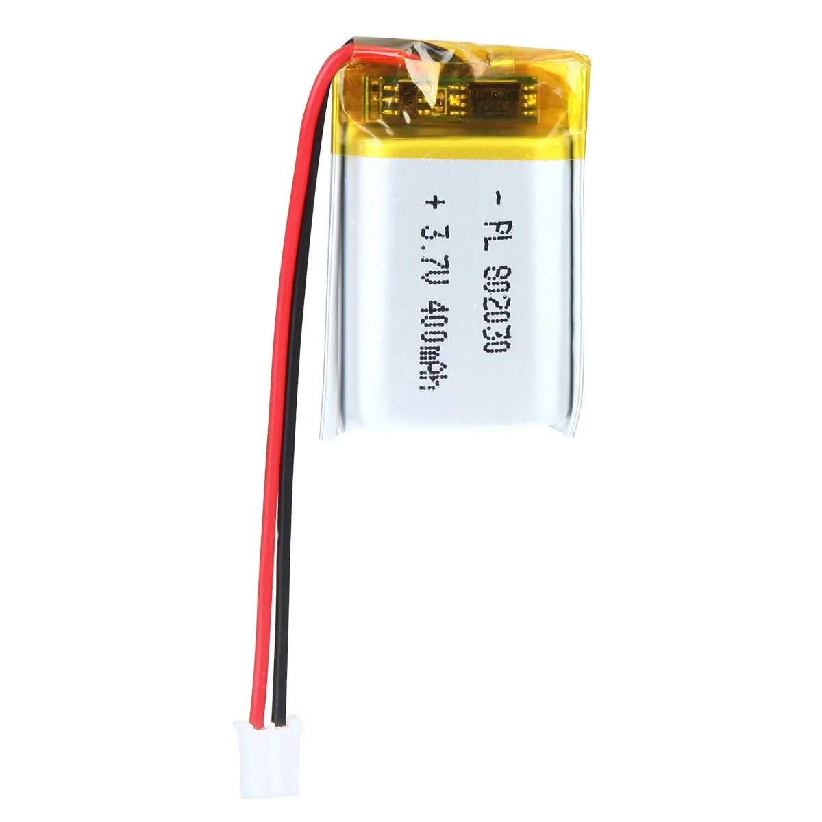 3.7V 400mAh 802030 Rechargeable Lipo Battery length 32mm