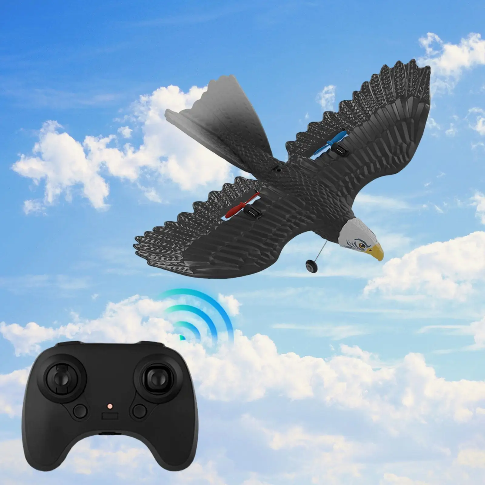 RC Airplane Remote Control Eagle Airplane Anti Collision Hand Throw Ground