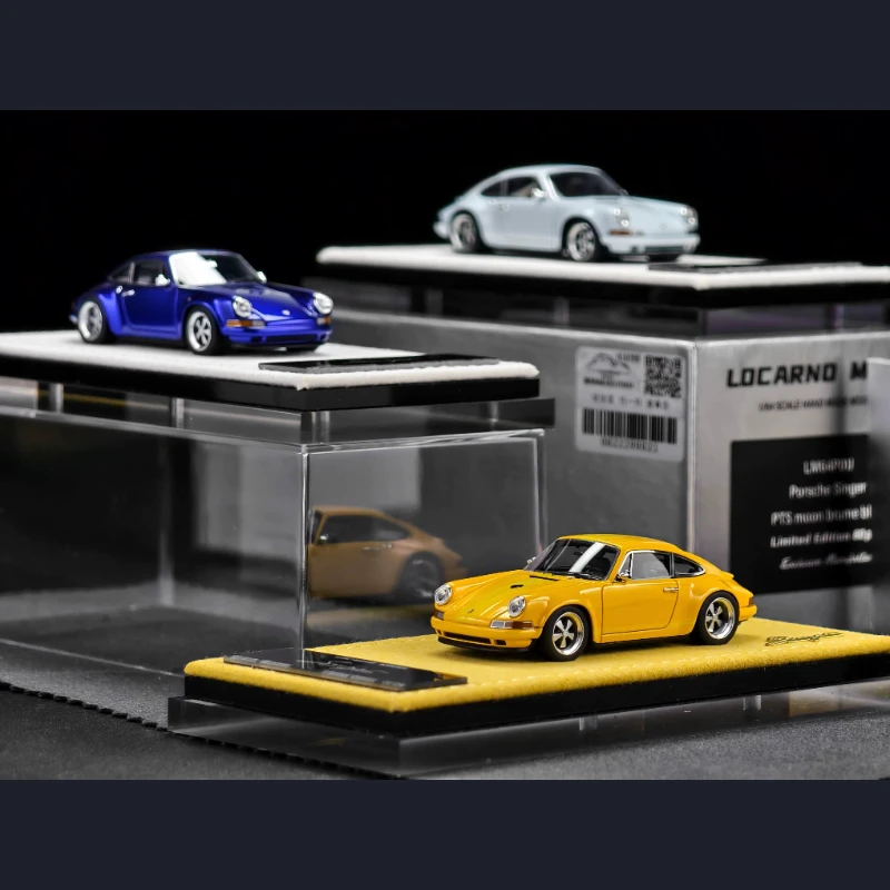 1:64 911 Singer PTS Limited Edition Resin Miniature Simulation Car Model, Room Decor Item, Gift for Friends