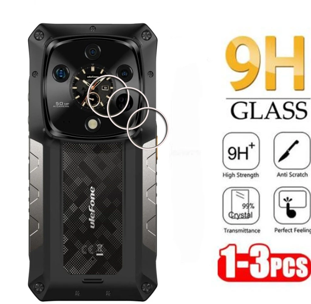 3D 9H HD Camera Lens Film For Ulefone Armor 28 Pro 6.67