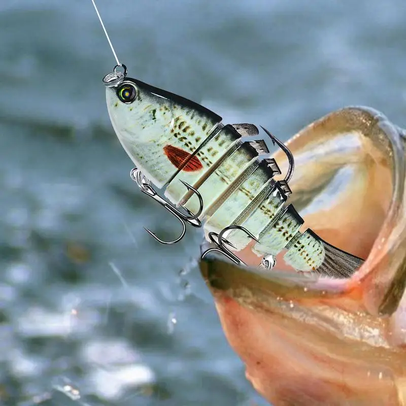 

Realistic Swimming Lure Freshwater And Saltwater Crankbaits Realistic Angling Gear Swimming Bait For Bass Trout Walleye Bluegill
