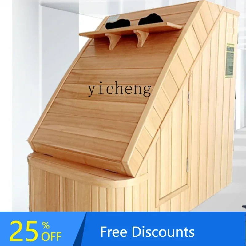 Family Use Sweating Room, Far-infrared Single Person Fumigation Beauty Salon, Customized Sauna Steam Sweating Box