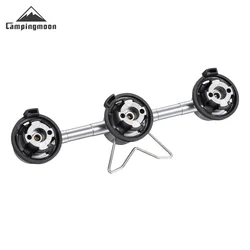 Three to One Adapter Campingmoon Z30 Gas Tank Stove Adapter Three Gas Tanks Adapter