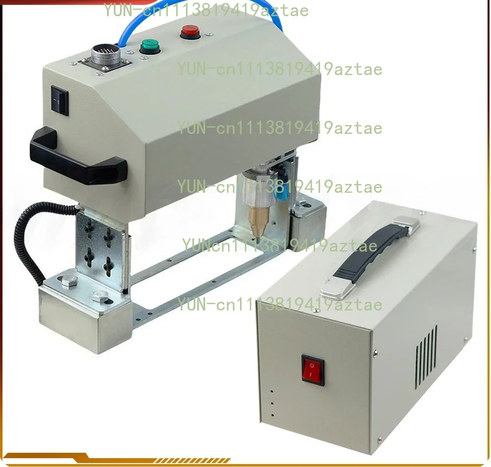 140x40mm Pneumatic Dot Peen Marking Machine Metal Engraving Machine for Letters Serial Numbers VIN Code Chassis Number Date