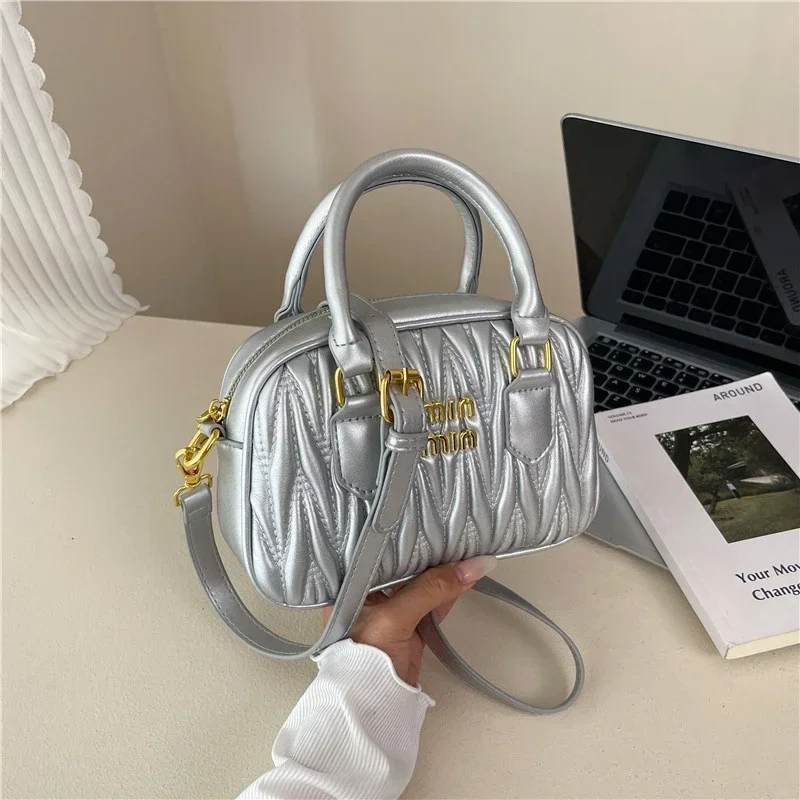 

Luxury Brand Leather Shoulder Bag For Women With Detachable Strap Handbags By Famous Classic Designer