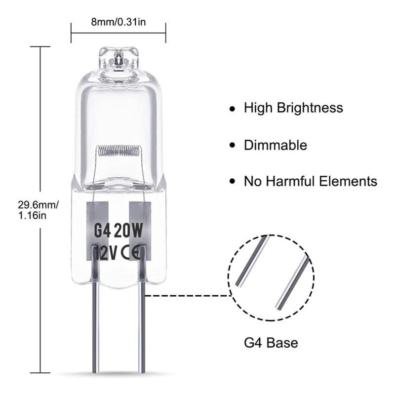 หลอดไฟขนาดเล็กสำหรับเตาอบไฟไมโครเวฟ LED 12V 20W 10W ติดตั้งได้ง่าย