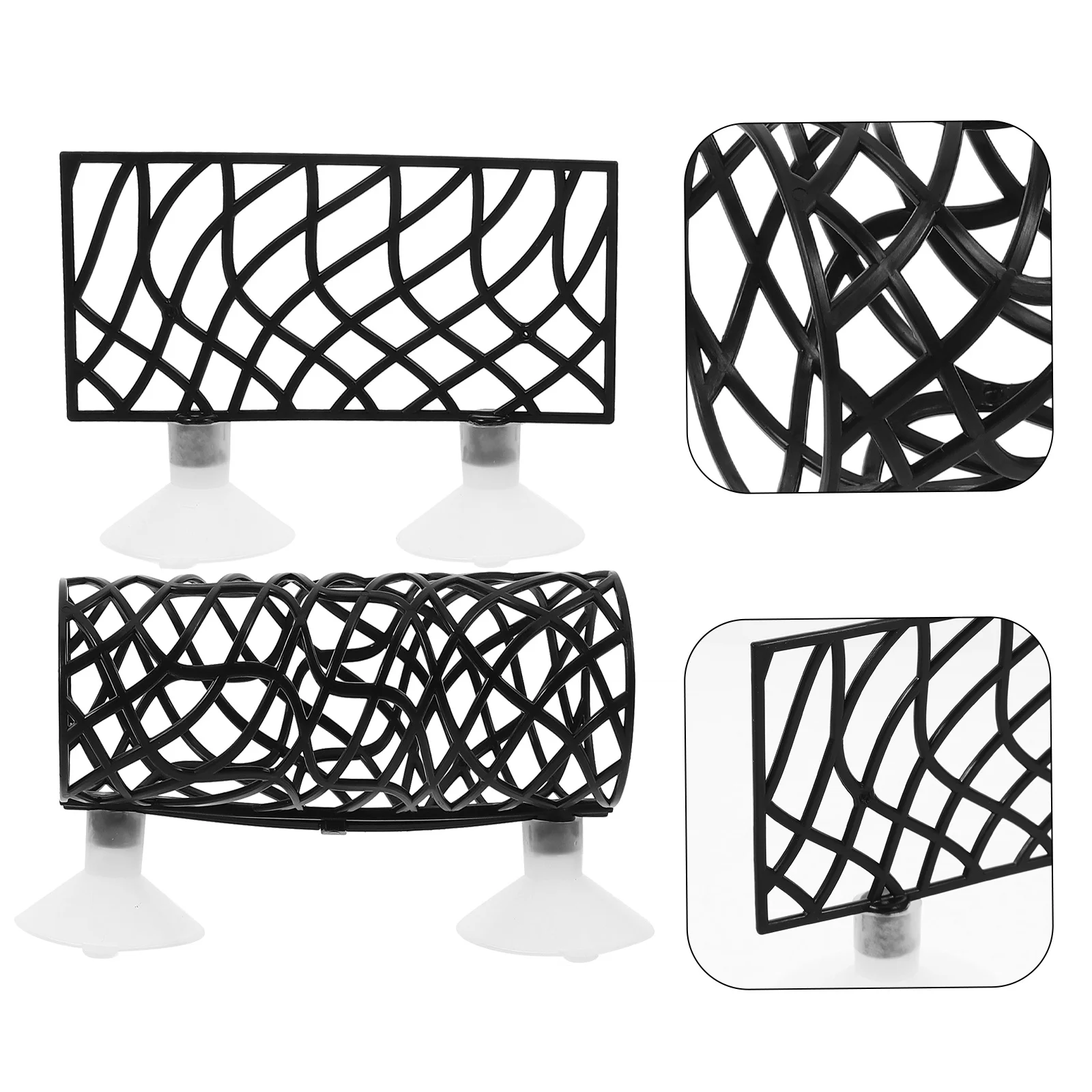 

1Set Fish Tank Tunnel Bed Betta Hide Cave Aquarium Decorations Multifunctional Use ABS Material Easy to Install Visually