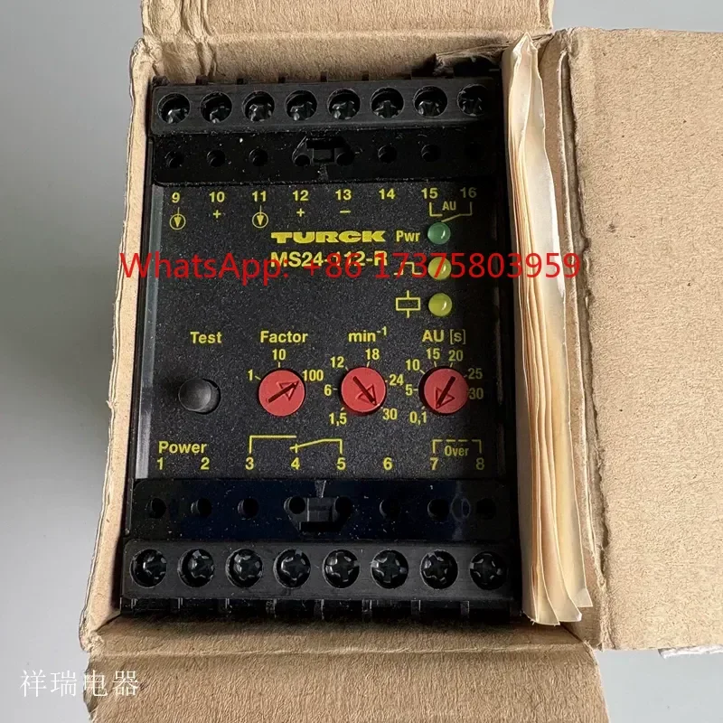 Original TRUCK Turck Safety Relay Module MS24-112-R 20-250VAC/DC Inquiry