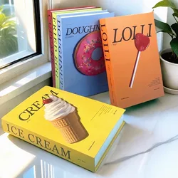 Colorful Cute Fake Book Storage Box Luxury Decorative Books Travel Series Cocktail Coffee Table Bedroom Home Decor Hawaii Miami