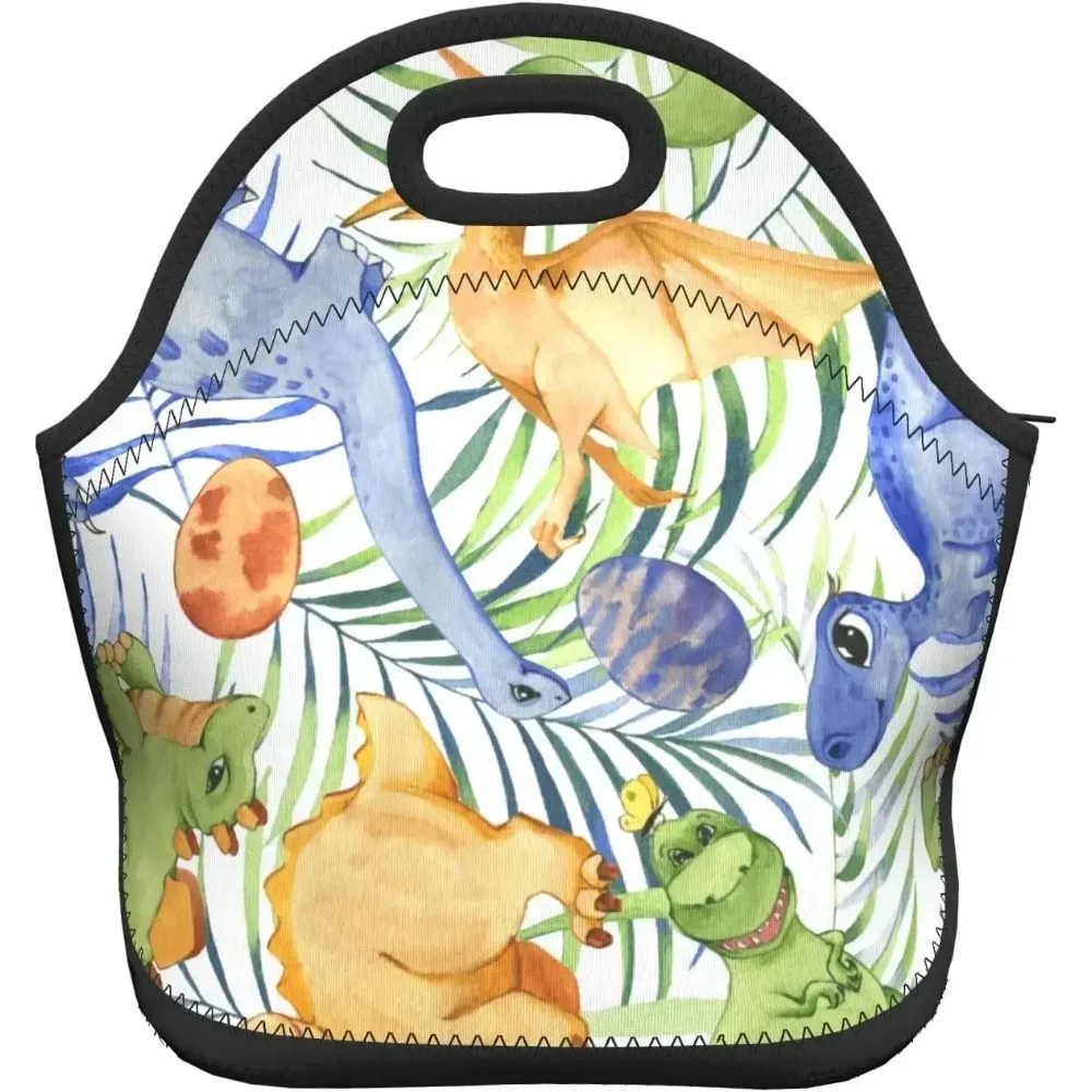 

Sweet Princess Crown Lunch Box Insulated Neoprene Lunch Tote Bag for School Work Picnic Lightweight Meal Prep Bags