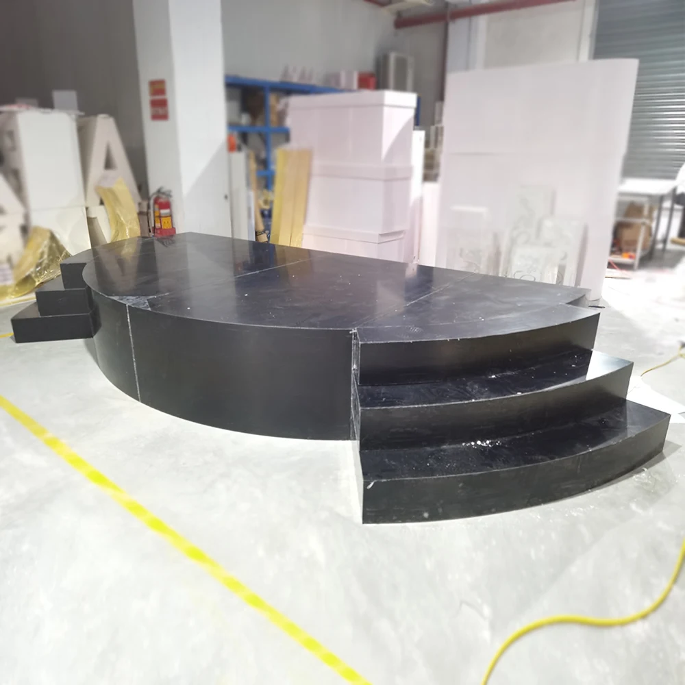 Acrylic Stage Platform For Wedding Event Rectangle Ceremony Party Dance Floor