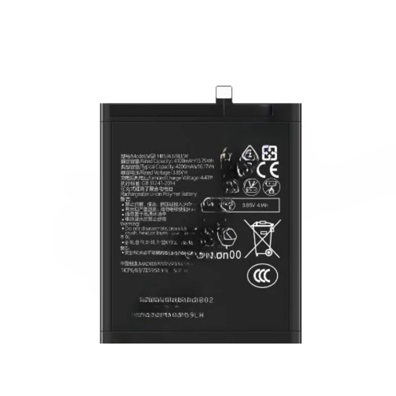 고품질 신형 3.85V 4100mAh 휴대폰 배터리 HB536378EEW 화웨이 P40 Pro/Mate 40/Mate 40E용